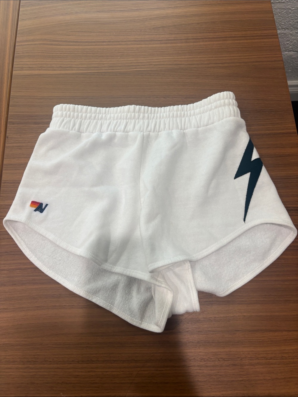 Aviator Nation White Shorts